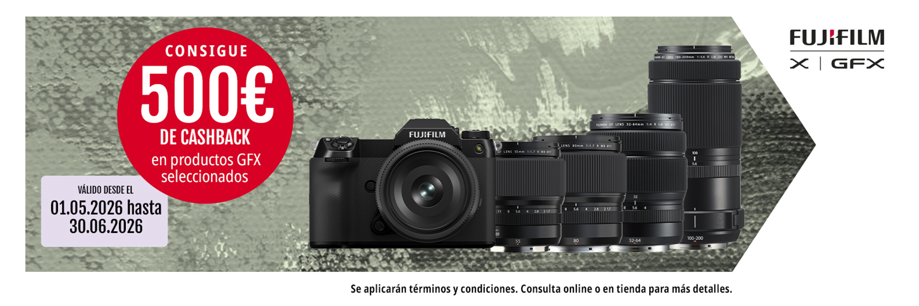 Fuji GFX hasta 30-Junio
